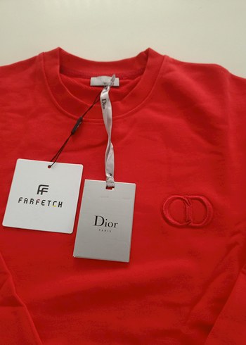 Cristian Dior Kırmızı Erkek sweatshirt - Görsel 3