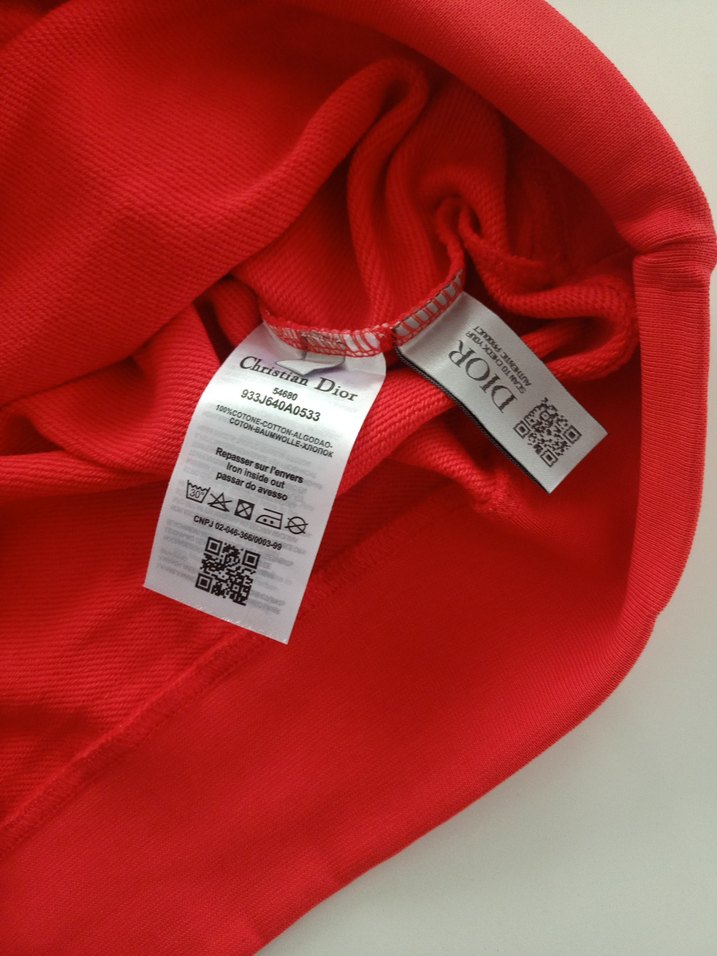 Cristian Dior Kırmızı Erkek sweatshirt - Görsel 4