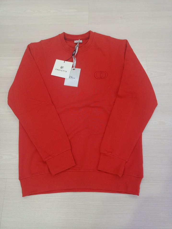 Cristian Dior Kırmızı Erkek sweatshirt - Görsel 2