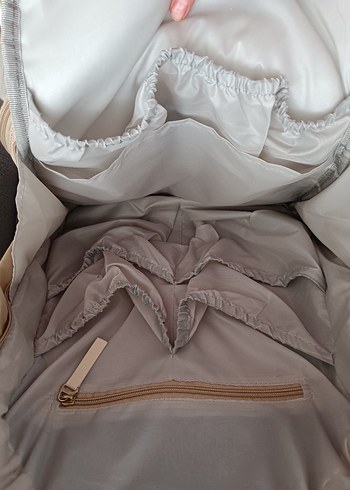 Bej oysho muadili anne bebek Sırt Çantası - Görsel 6