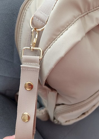 Bej oysho muadili anne bebek Sırt Çantası - Görsel 5