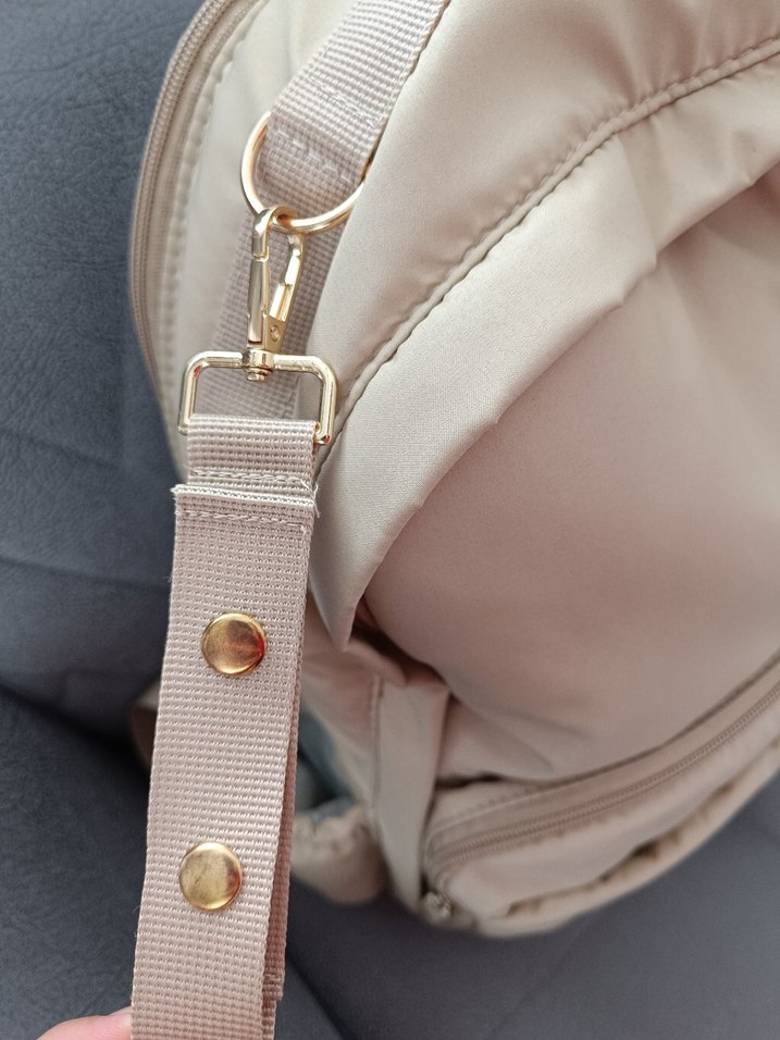 Bej  oysho muadili anne bebek Sırt Çantası - Görsel 5