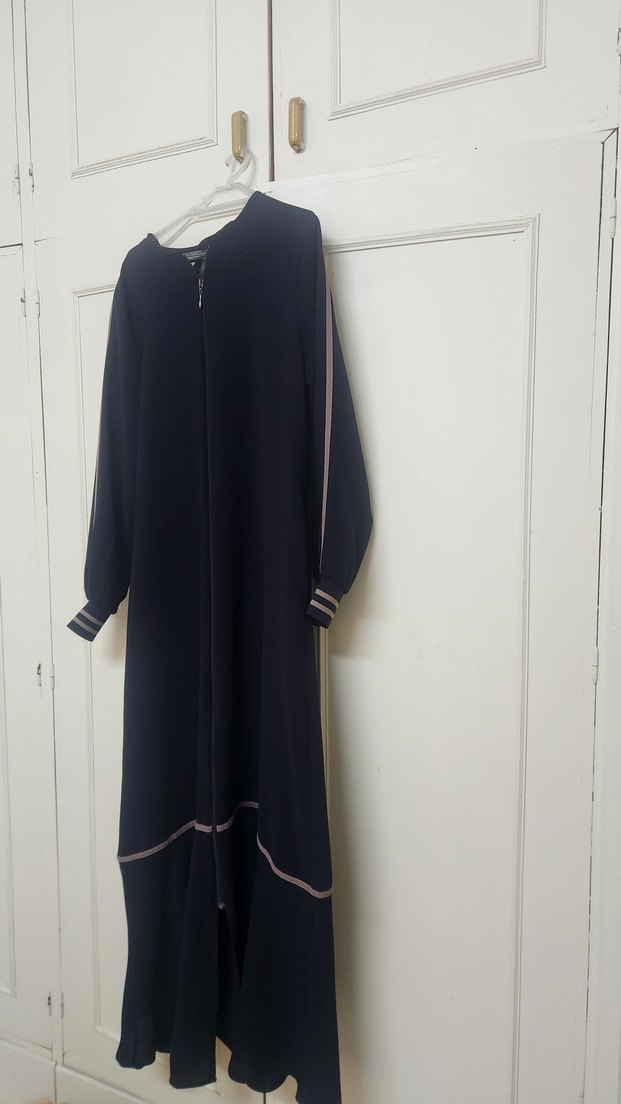 Drapeli Siyah Kadın Uzun farece - Görsel 2