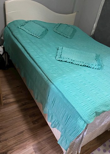Plisan Yatak Örtüsü Seti - Görsel 3