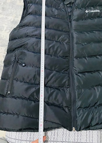 Columbia orjinal olmayan Siyah Kapüşonlu Şişme Yelek - Görsel 7