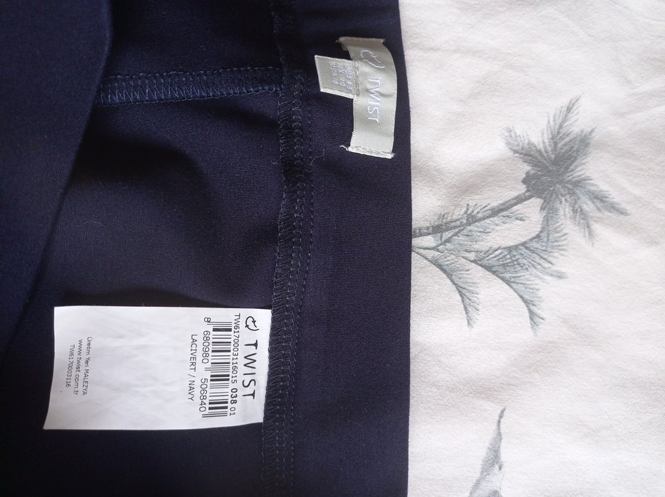 Twist kadın dar kesim pantolon - Görsel 4