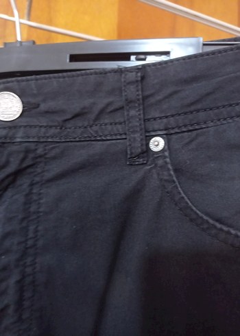 Siyah Regular Fit Erkek kumas Pantolon - Görsel 2