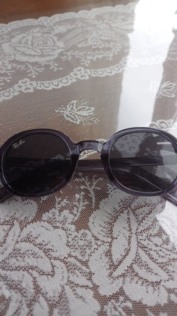 Şeffaf Gri Gotik Kadın Gözlüğü - Görsel 2