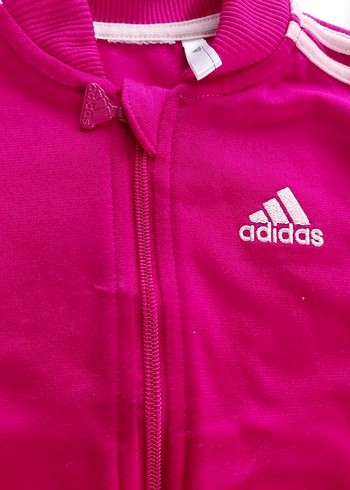 Kız Çocuk Pembe Fermuarlı Sweatshirt - Görsel 3