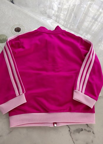 Kız Çocuk Pembe Fermuarlı Sweatshirt - Görsel 4