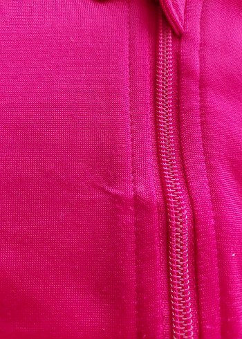 Kız Çocuk Pembe Fermuarlı Sweatshirt - Görsel 5