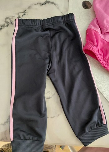 Adidas Kız Çocuk Pembe Eşofman Takımı - Görsel 4