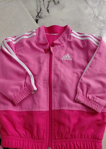 Adidas Kız Çocuk Pembe Eşofman Takımı - Görsel 2