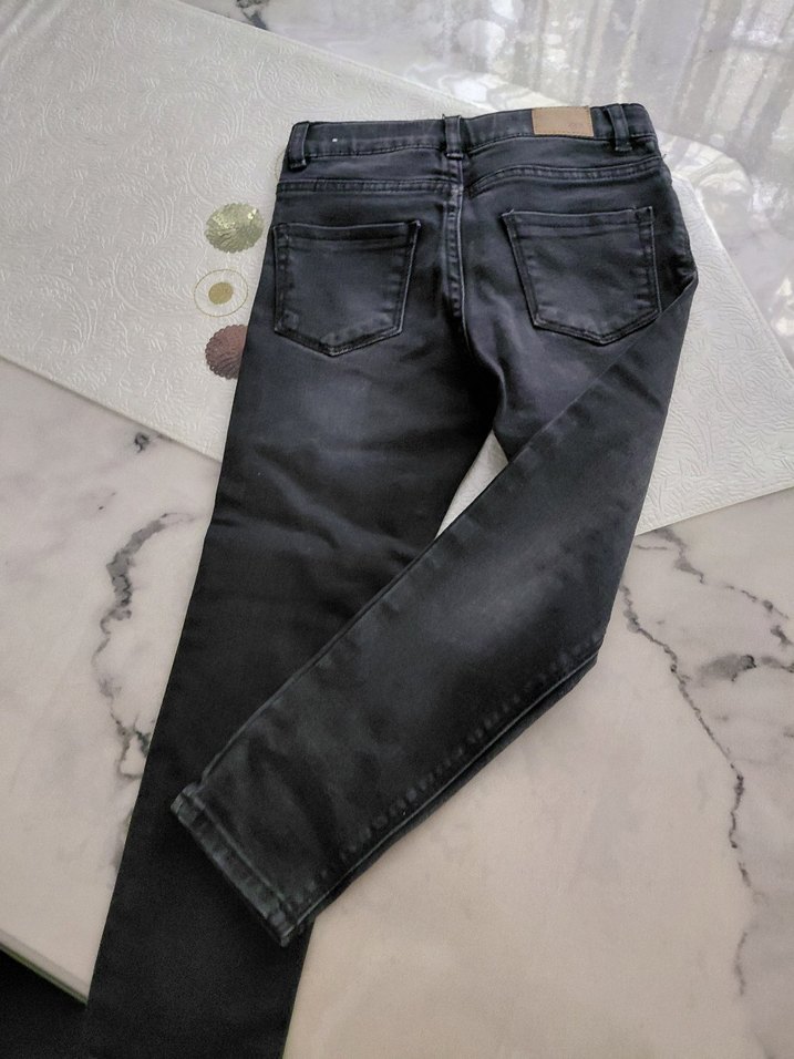 Gri Erkek Çocuk Denim Pantolon - Görsel 3