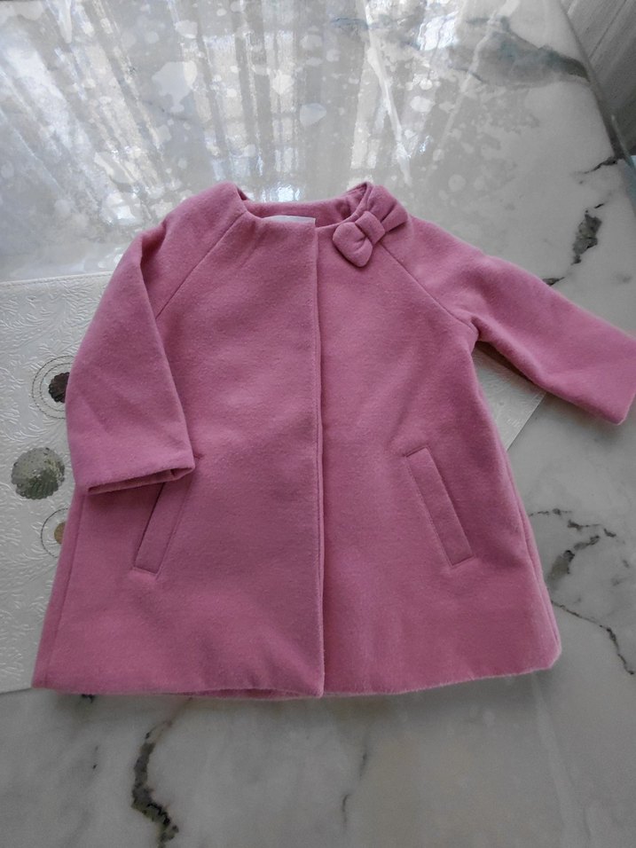 Pembe Kız Çocuk Kabanı - Görsel 2