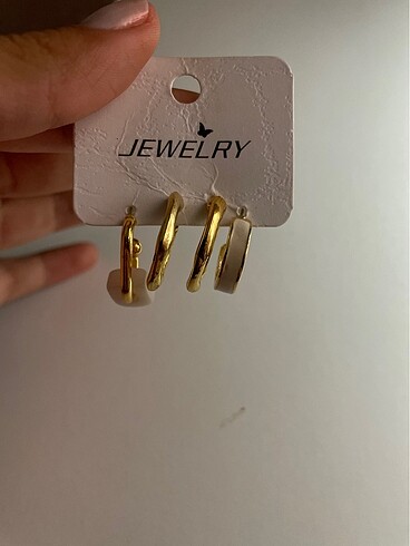 Gold Küpe
