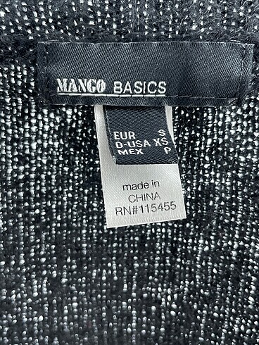s Beden siyah Renk Mango Kazak / Triko %70 İndirimli.