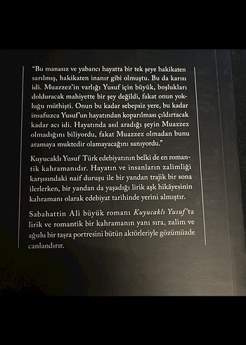 Beden Kuyucaklı Yusuf - Roman
