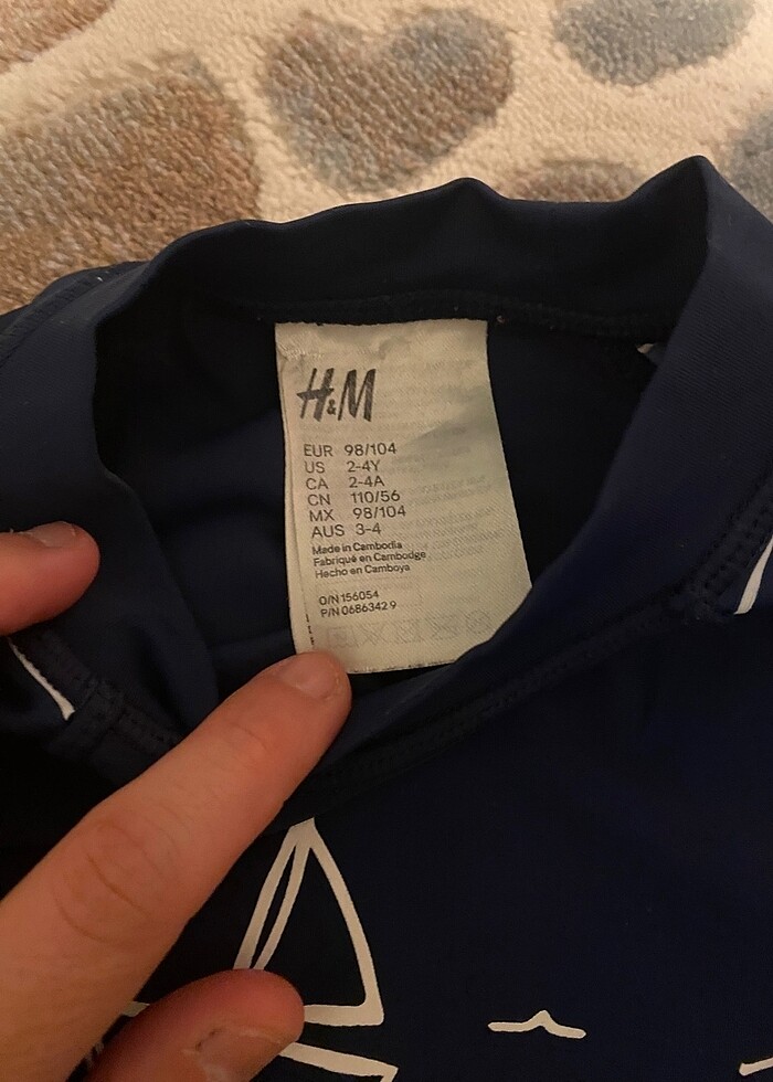 Uv filtreli erkek çocuk mayo - Görsel 2