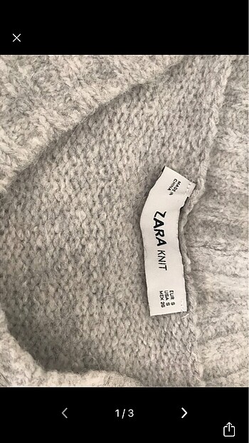Zara gri kazak