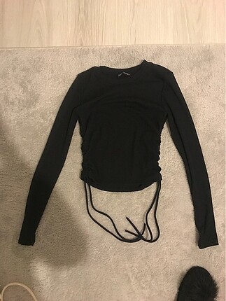 Zara Büzgülü fitilli top