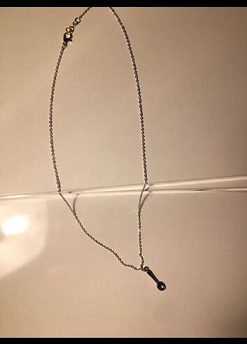  Beden Silver kaşık kolye çelik 