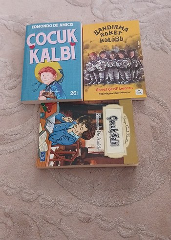 3 adet Çocuk hikaye kitapları