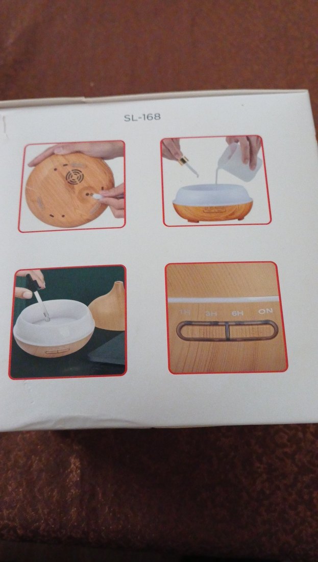 SL-168 Aromaterapi Nemlendirici Bej - Görsel 3