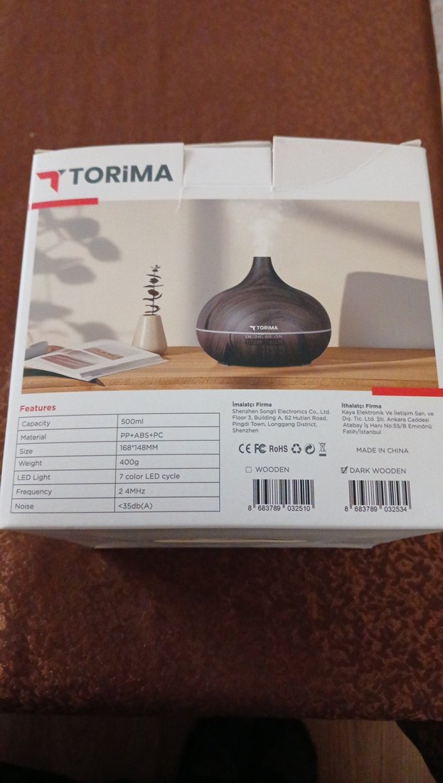 SL-168 Aromaterapi Nemlendirici Bej - Görsel 2