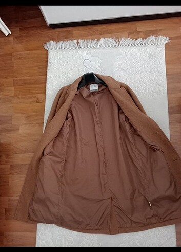 s Beden camel Renk Bershka kaban