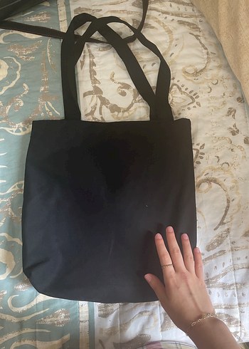 Diğer Siyah çıtçıtlı Minimalist Kadın Çanta
