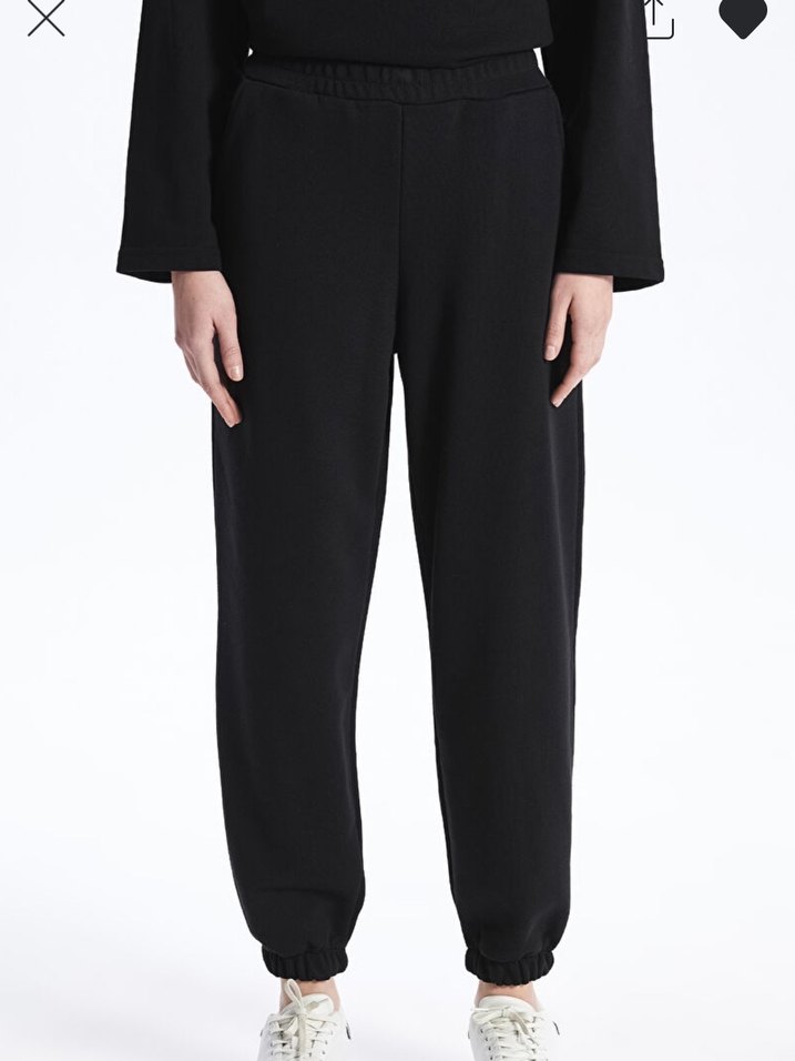 lcw koyu gri kadın eşofman altı - Görsel 4