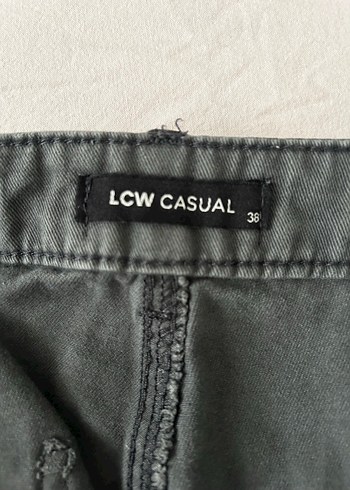 lcw gri kadın kargo pantolon - Görsel 3