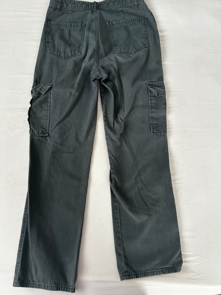 lcw gri kadın kargo pantolon - Görsel 2