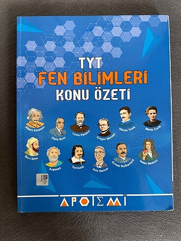 Apotemi TYT Fen Bilimleri Konu Özeti Kitabı