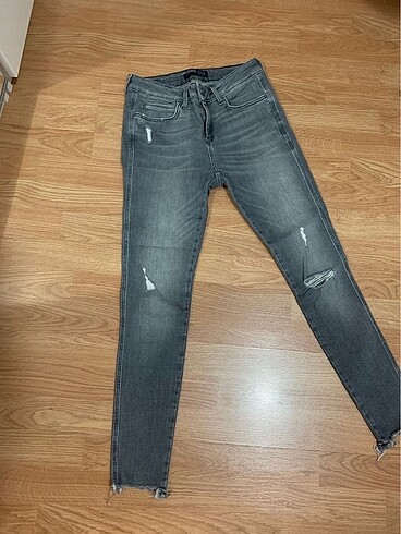 Zara Gri Kot Pantolon