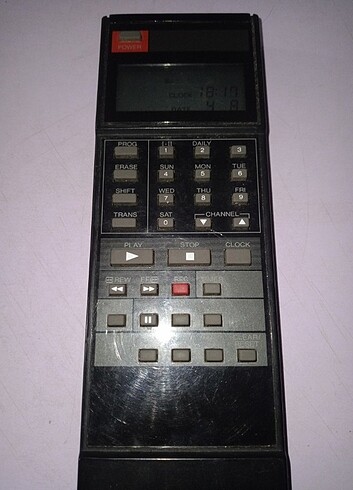 Vhs oynatıcı kumandası arçelik