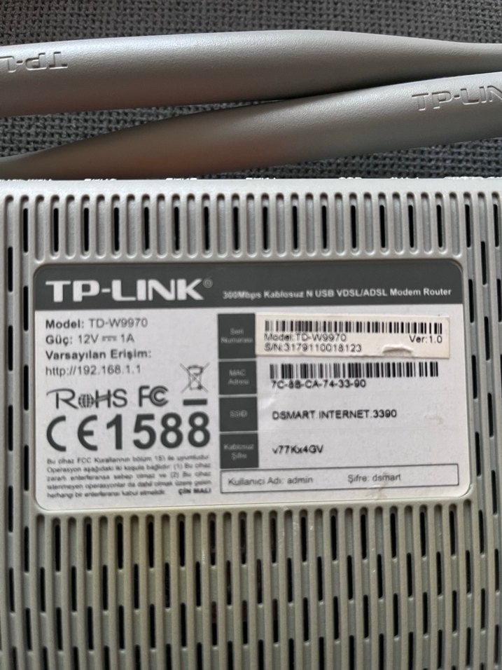 TP-Link Beyaz Kablosuz Router - Görsel 2