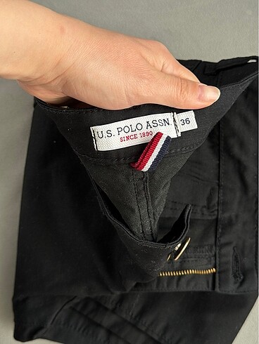 36 Beden siyah Renk U.S Polo Assn Siyah skinny pantolon