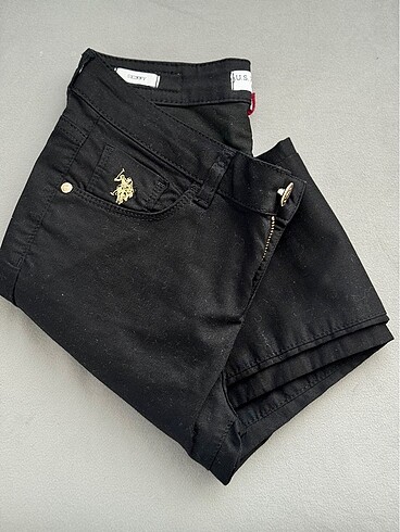 U.S Polo Assn. U.S Polo Assn Siyah skinny pantolon