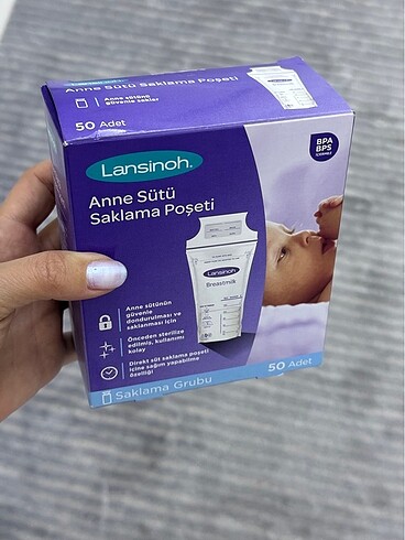 Lansinoh Lansinoh anne sütü saklama poşeti