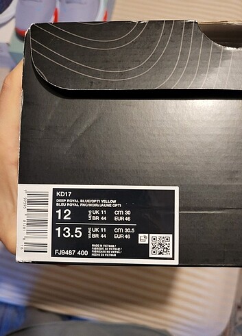  Beden Renk Nike Kd 17 Vivid Purple