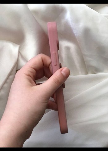 Pembe Pastel Ayı Tokalı Telefon Kılıfı - Görsel 4