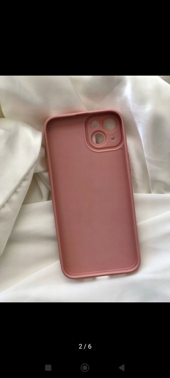 Pembe Pastel Ayı Tokalı Telefon Kılıfı - Görsel 2