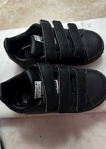 Erkek Çocuk Siyah Cırt Cırtlı Spor Ayakkabı - Görsel 2