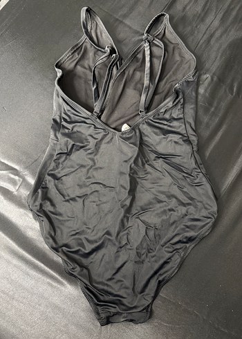 Siyah Drapeli Kadın Mayo - Görsel 2