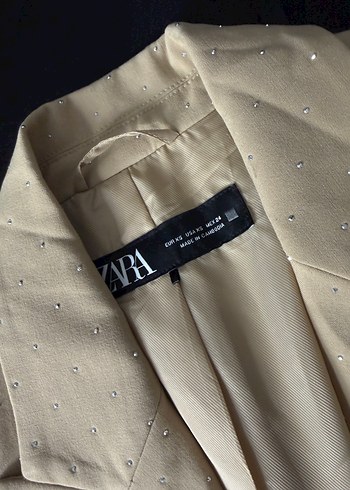 Bej Kadın Parlak Takım Elbise - Görsel 8