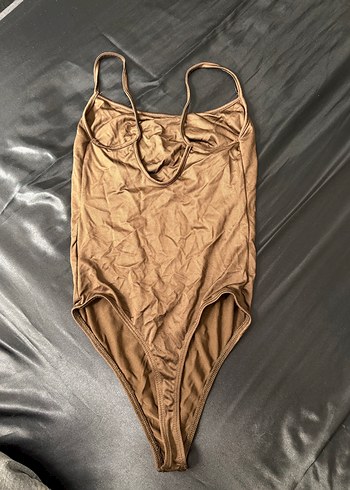 Bej İnce Askılı Kadın bady - Görsel 2