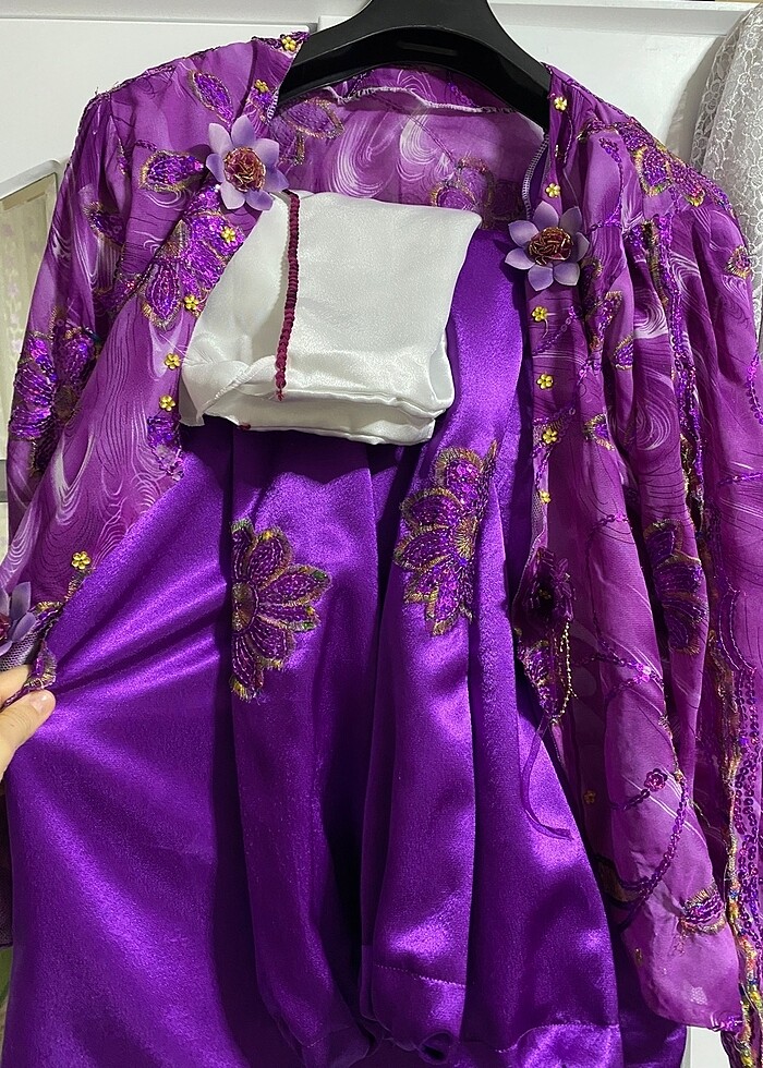 Mor kütahya şalvarı - Görsel 2