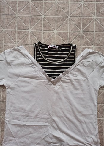 Beyaz Tişört - Görsel 2